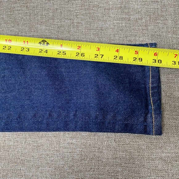 Levi's 721 Selvedge Skinny Denim Jean Women 25 x 30 High Rise Italian Fabric NWT - Picture 14 of 16